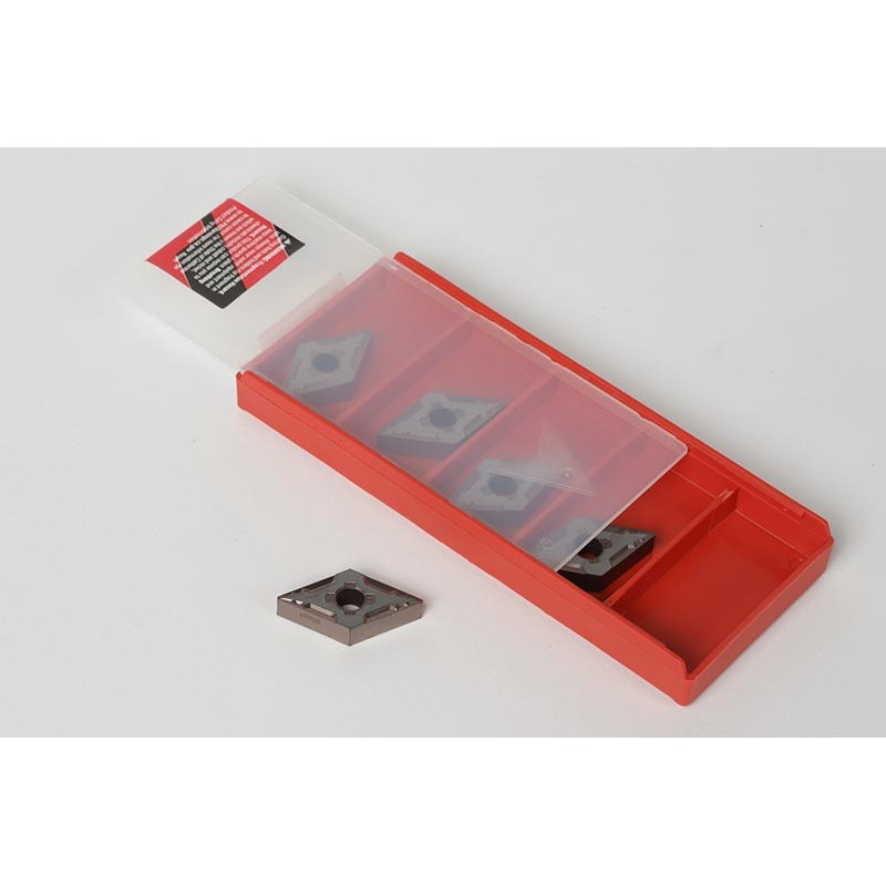 DNMG431-HFF / DNMG150404-HFF, Carbide Turning Insert, 55° Rhombic, Grade HTP15 - Pack of 5