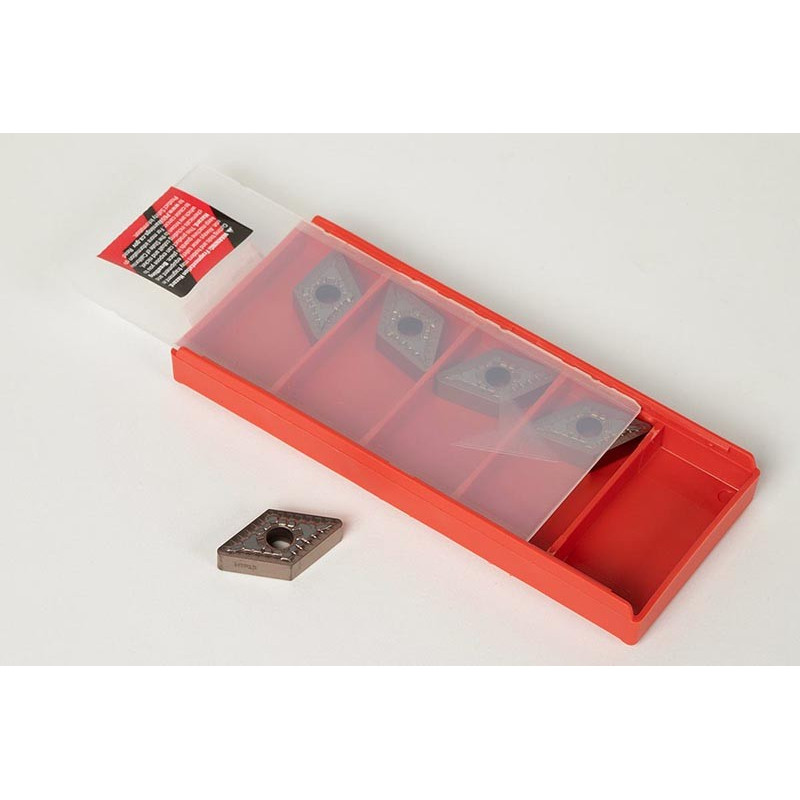 DNMG433-HUR / DNMG150412-HUR, Carbide Turning Insert, 55° Rhombic, Grade HTP15 - Pack of 5