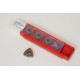 WNMG433-HUR / WNMG080412-HUR, Carbide Turning Insert, Trigon, Grade HTP25 - Pack of 5