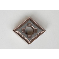 CNMG431-HUF / CNMG120404-HUF, Твердосплавна токарна пластина, ромбічна 80°, сплав HTM25 - упаковка з 5 штук