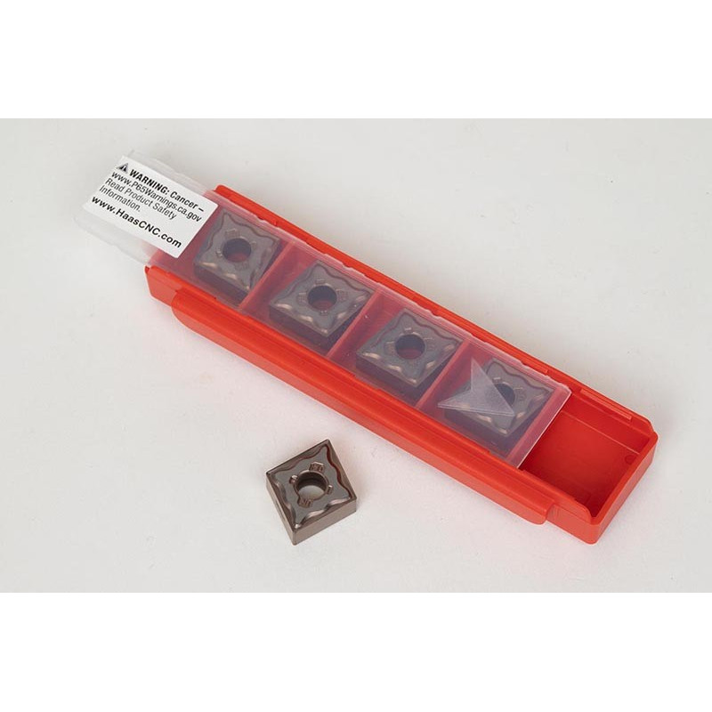 CNMG431-HUM / CNMG120404-HUM, Твердосплавна токарна пластина, ромбічна 80°, сплав HTM25 - упаковка з 5 штук