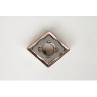 CNMG432-HUM / CNMG120408-HUM, Твердосплавна токарна пластина, ромбічна 80°, сплав HTM15 - упаковка з 5 штук