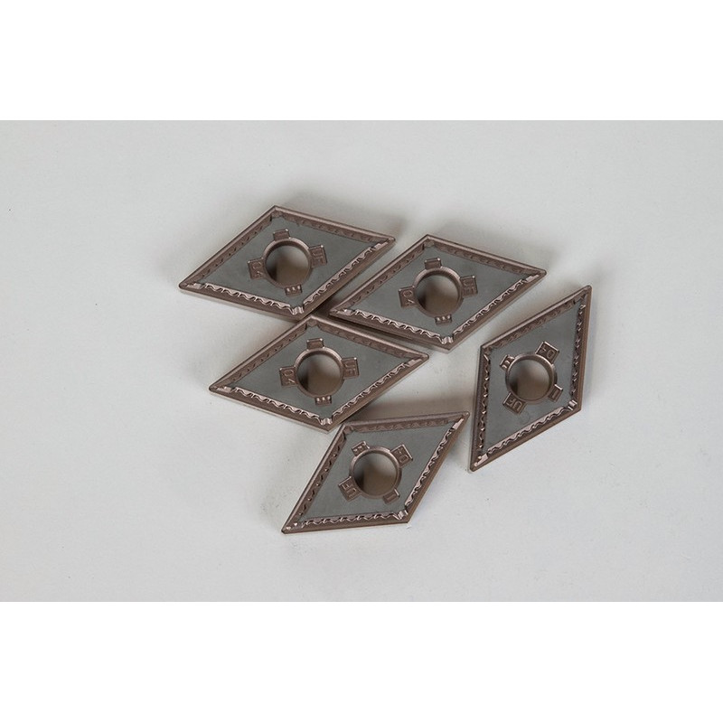 DNMG431-HUF / DNMG150404-HUF, Carbide Turning Insert, 55° Rhombic, Grade HTM25 - Pack of 5