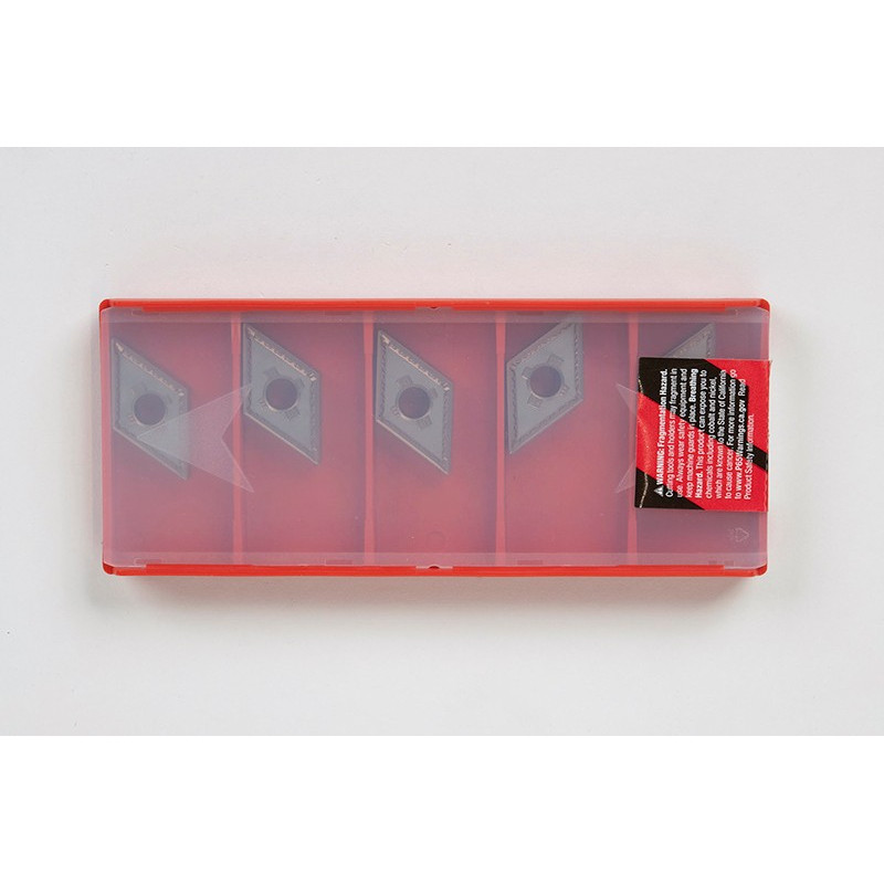 DNMG431-HUF / DNMG150404-HUF, Carbide Turning Insert, 55° Rhombic, Grade HTM25 - Pack of 5