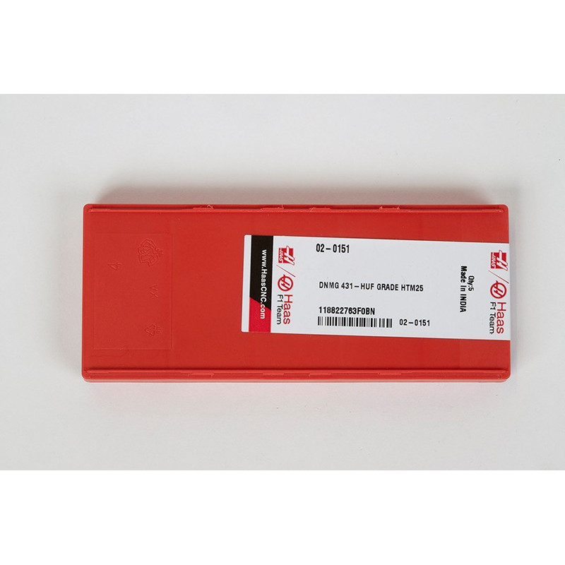 DNMG431-HUF / DNMG150404-HUF, Carbide Turning Insert, 55° Rhombic, Grade HTM25 - Pack of 5