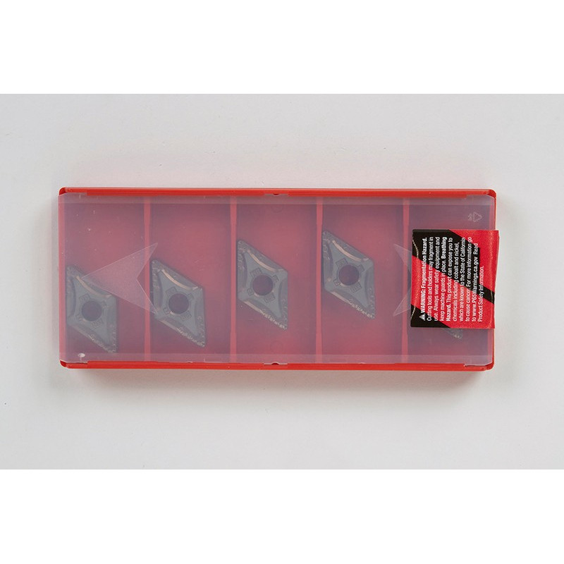 DNMG432-HMR / DNMG150408-HMR, Carbide Turning Insert, 55° Rhombic, Grade HTM15 - Pack of 5