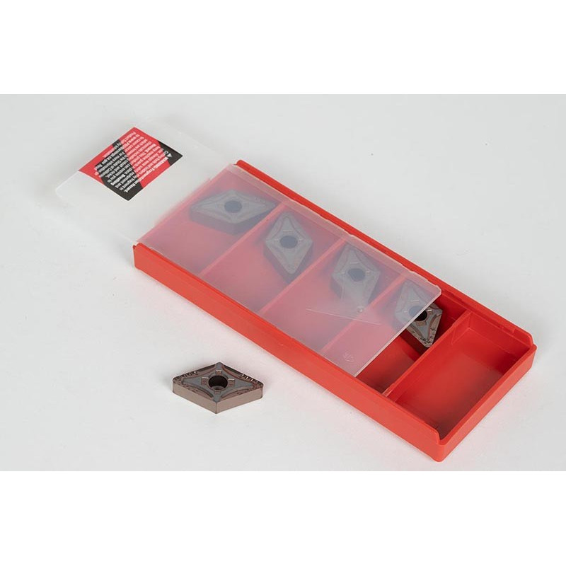 DNMG433-HMR / DNMG150412-HMR, Carbide Turning Insert, 55° Rhombic, Grade HTM15 - Pack of 5