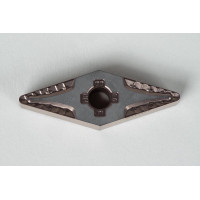 VNMG332-HMR / VNMG160408-HMR, Твердосплавна токарна пластина, ромбічна 35°, сплав HTM25 - упаковка з 5 штук