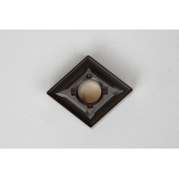 CNMG431-HRH / CNMG120404-HRH, Твердосплавна токарна пластина, ромбічна 80°, сплав HTK10 - упаковка з 5 штук