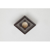 CNMG432-HML / CNMG120408-HML, Твердосплавна токарна пластина, ромбічна 80°, сплав HTK10 - упаковка з 5 штук