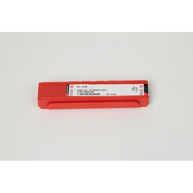 CNMA432-HMA / CNMA120408-HMA, Carbide Turning Insert, 80° Rhombic, Grade HTK10 - Pack of 5