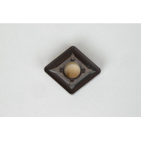 CNMG433-HRH / CNMG120412-HRH, Твердосплавна токарна пластина, ромбічна 80°, сплав HTK20 - упаковка з 5 штук