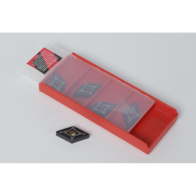 DNMG431-HRH / DNMG150404-HRH, Carbide Turning Insert, 55° Rhombic, Grade HTK10 - Pack of 5