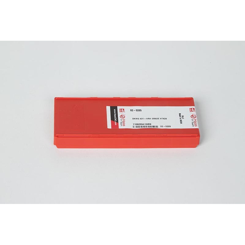 DNMG431-HRH / DNMG150404-HRH, Carbide Turning Insert, 55° Rhombic, Grade HTK20 - Pack of 5