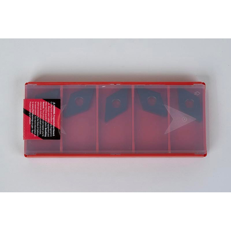 DNMA432-HMA / DNMA150408-HMA, Carbide Turning Insert, 55° Rhombic, Grade HTK10 - Pack of 5
