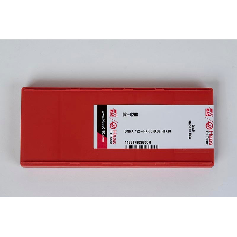 DNMA432-HMA / DNMA150408-HMA, Carbide Turning Insert, 55° Rhombic, Grade HTK10 - Pack of 5