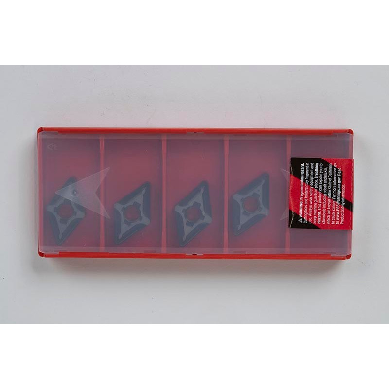 DNMG433-HRH / DNMG150412-HRH, Carbide Turning Insert, 55° Rhombic, Grade HTK10 - Pack of 5