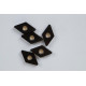 DNMA433-HMA / DNMA150412-HMA, Carbide Turning Insert, 55° Rhombic, Grade HTK10 - Pack of 5