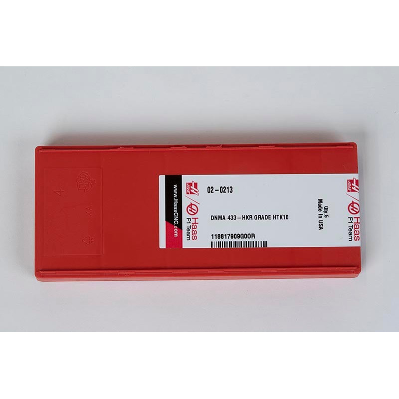 DNMA433-HMA / DNMA150412-HMA, Carbide Turning Insert, 55° Rhombic, Grade HTK10 - Pack of 5