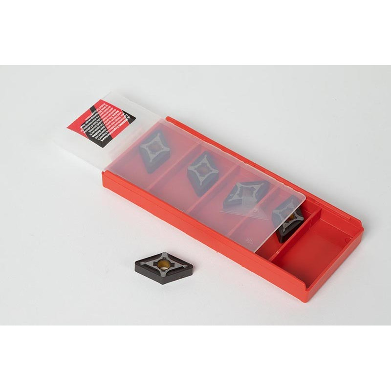 DNMG433-HRH / DNMG150412-HRH, Carbide Turning Insert, 55° Rhombic, Grade HTK20 - Pack of 5