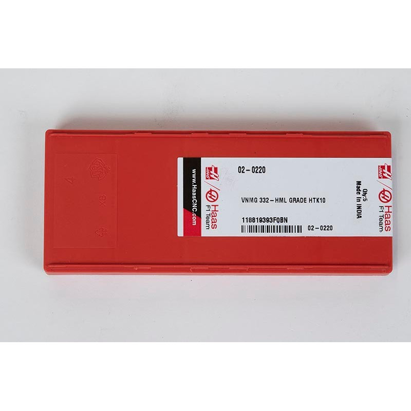 VNMG332-HML / VNMG160408-HML, Carbide Turning Insert, 35° Rhombic, Grade HTK10 - Pack of 5