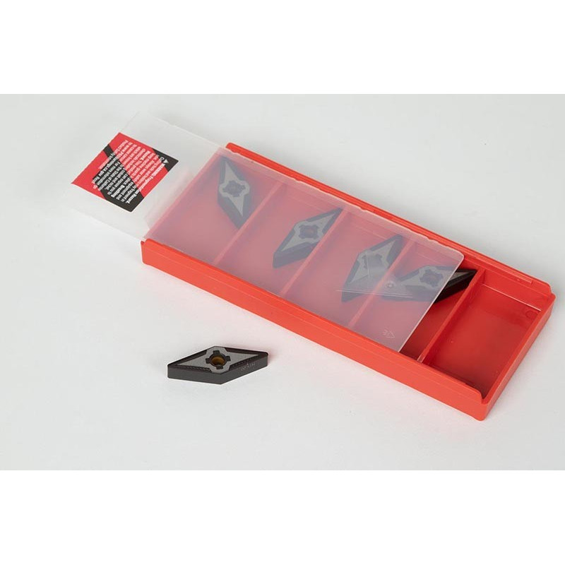 VNMG332-HML / VNMG160408-HML, Carbide Turning Insert, 35° Rhombic, Grade HTK20 - Pack of 5