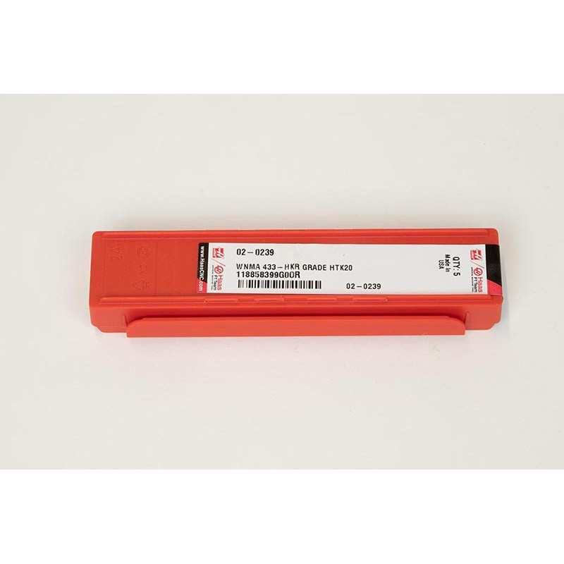 WNMA433-HMA / WNMA080412-HMA, Carbide Turning Insert, Trigon, Grade HTK20 - Pack of 5