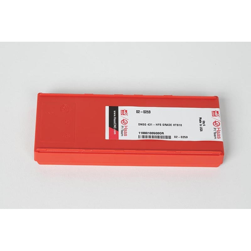 DNGG431-HFS / DNGG150404-HFS, Carbide Turning Insert, 55° Rhombic, Grade HTS10 - Pack of 5