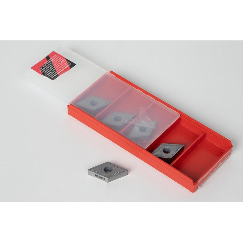 DNGG431-HFS / DNGG150404-HFS, Carbide Turning Insert, 55° Rhombic, Grade HTSU10 - Pack of 5