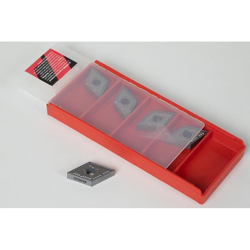 DNMG431-HMS / DNMG150404-HMS, Carbide Turning Insert, 55° Rhombic, Grade HTSU10 - Pack of 5