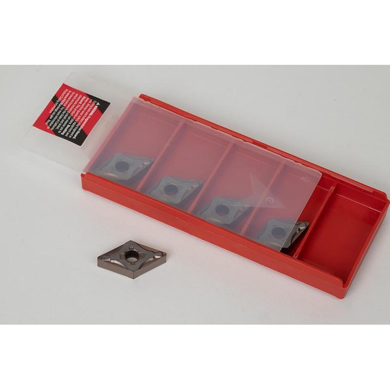DNMG431-HMS / DNMG150404-HMS, Carbide Turning Insert, 55° Rhombic, Grade HTS10 - Pack of 5