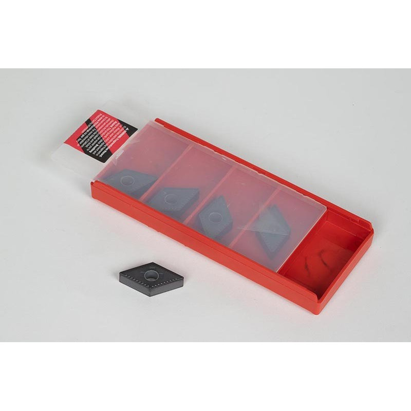 DNGG432-HFS / DNGG150408-HFS, Carbide Turning Insert, 55° Rhombic, Grade HTS10 - Pack of 5