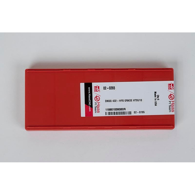 DNGG432-HFS / DNGG150408-HFS, Carbide Turning Insert, 55° Rhombic, Grade HTSU10 - Pack of 5