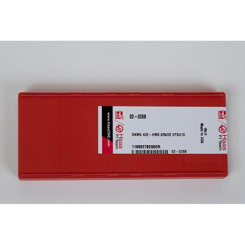 DNMG432-HMS / DNMG150408-HMS, Carbide Turning Insert, 55° Rhombic, Grade HTSU10 - Pack of 5