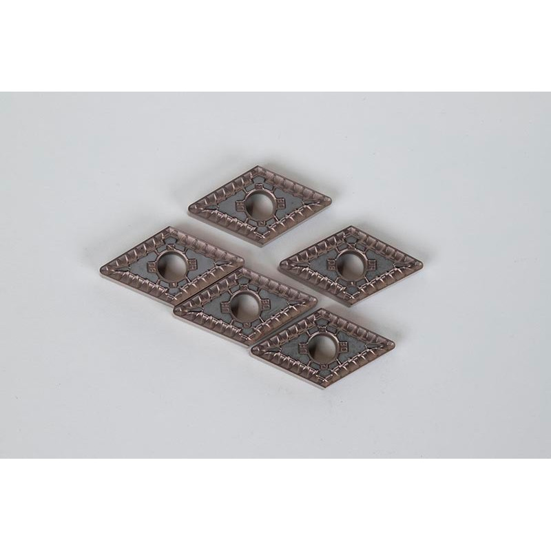 DNMG432-HUR / DNMG150408-HUR, Carbide Turning Insert, 55° Rhombic, Grade HTS35 - Pack of 5