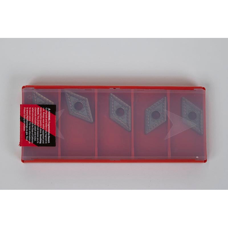 DNMG432-HUR / DNMG150408-HUR, Carbide Turning Insert, 55° Rhombic, Grade HTS35 - Pack of 5