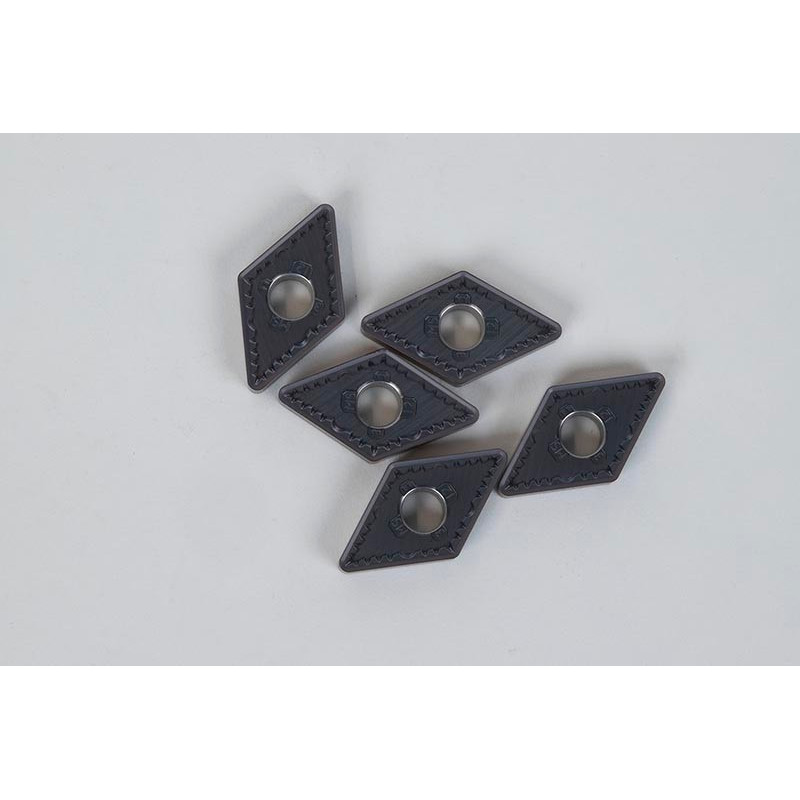 DNMG433-HMS / DNMG150412-HMS, Carbide Turning Insert, 55° Rhombic, Grade HTS10 - Pack of 5