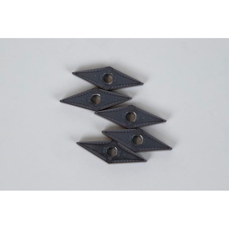 VNGG331-HFS / VNGG160404-HFS, Carbide Turning Insert, 35° Rhombic, Grade HTS10 - Pack of 5