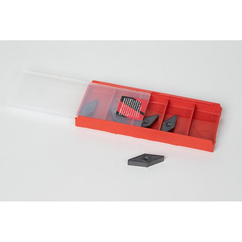 VNGG332-HFS / VNGG160408-HFS, Carbide Turning Insert, 35° Rhombic, Grade HTS10 - Pack of 5
