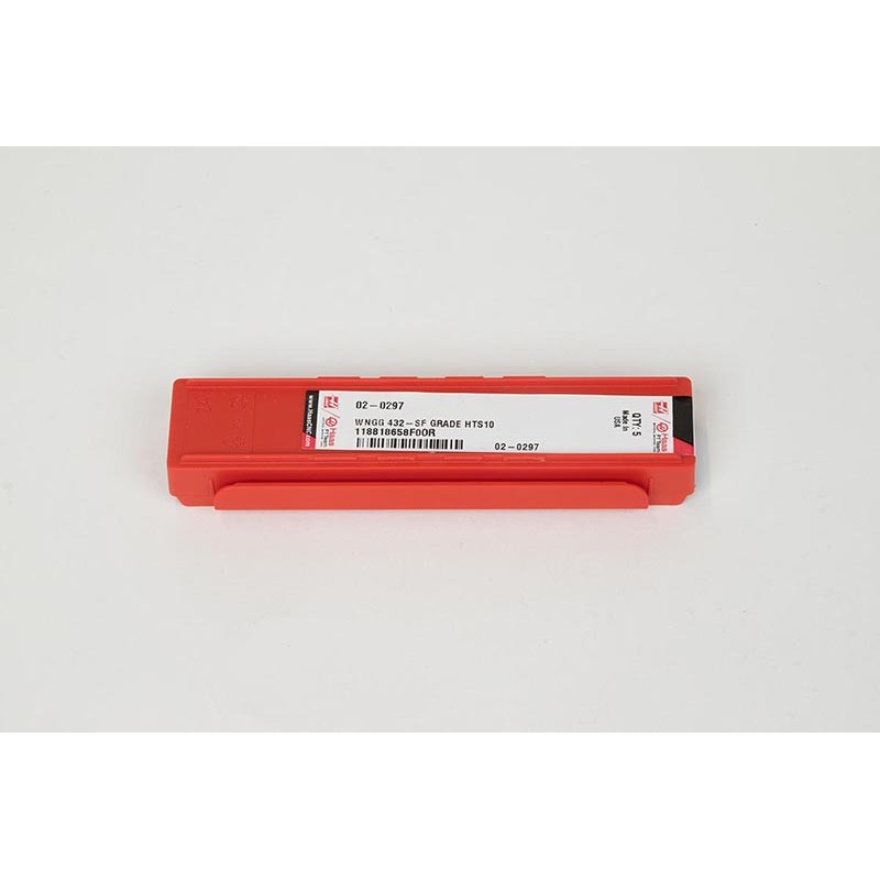 WNGG432-HFS / WNGG080408-HFS, Carbide Turning Insert, Trigon, Grade HTS10 - Pack of 5