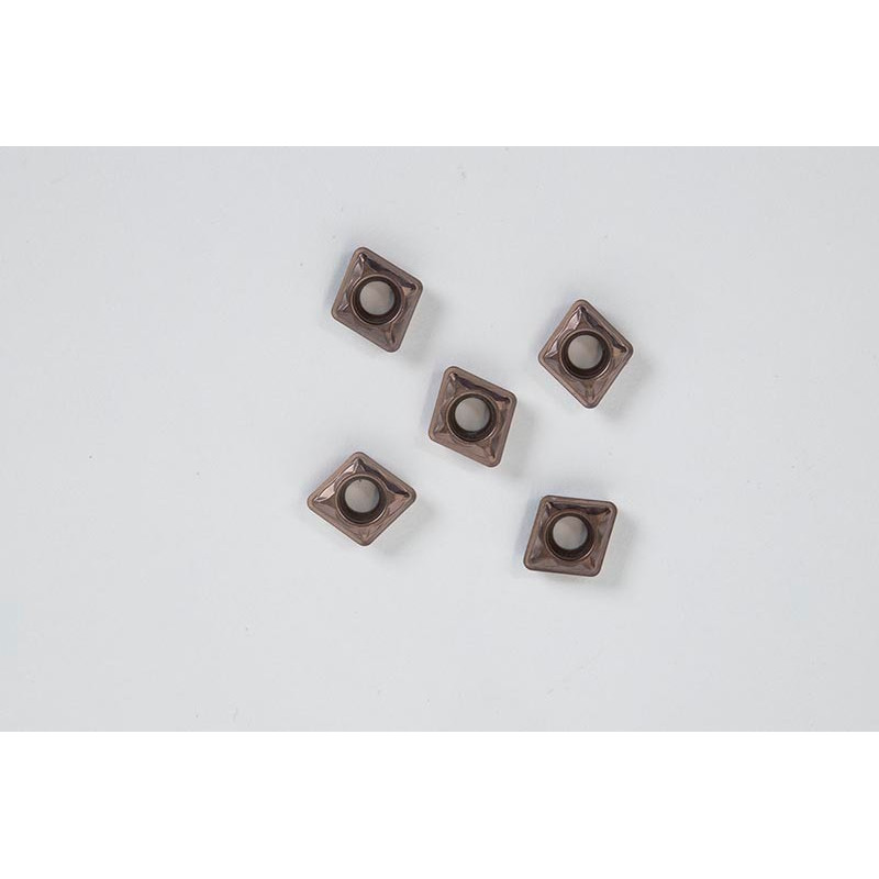 CCMT2152-HFP / CCMT060208-HFP, Твердосплавна токарна пластина, ромбічна 80°, сплав HTP15 - упаковка з 5 штук