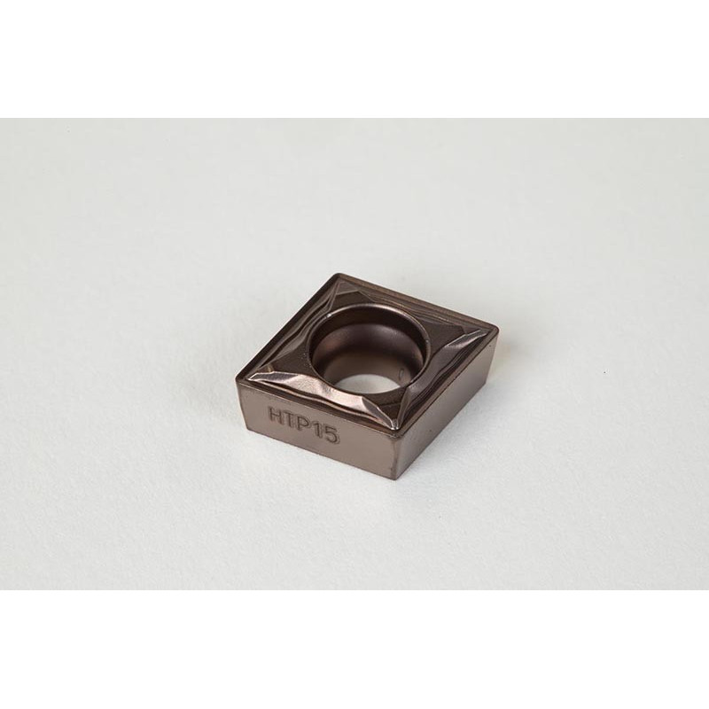 CCMT3251-HFP / CCMT09T304-HFP, Твердосплавна токарна пластина, ромбічна 80°, сплав HTP15 - упаковка з 5 штук