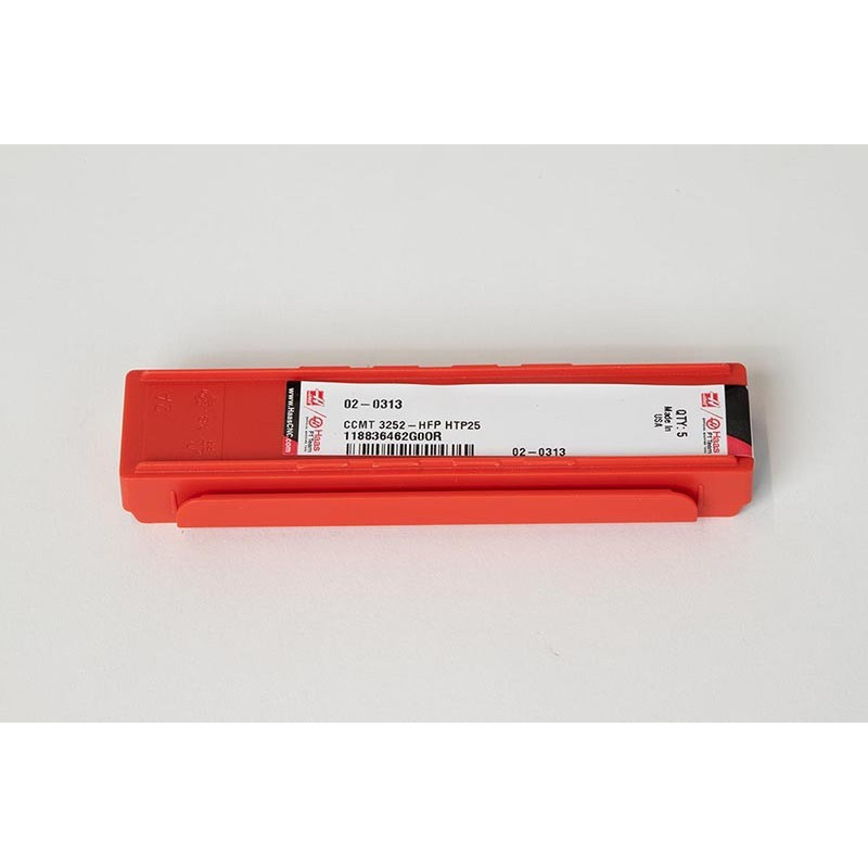 CCMT3252-HFP / CCMT09T308-HFP, Твердосплавна токарна пластина, ромбічна 80°, сплав HTP25 - упаковка з 5 штук