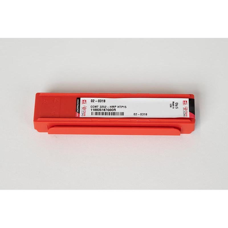 CCMT3252-HMP / CCMT09T308-HMP, Твердосплавна токарна пластина, ромбічна 80°, сплав HTP15 - упаковка з 5 штук