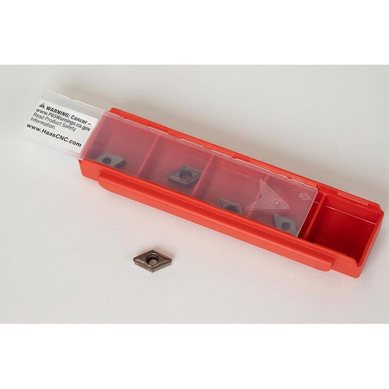 DCMT2152-HFP / DCMT070208-HFP, Carbide Turning Insert, 55° Rhombic, Grade HTP15 - Pack of 5