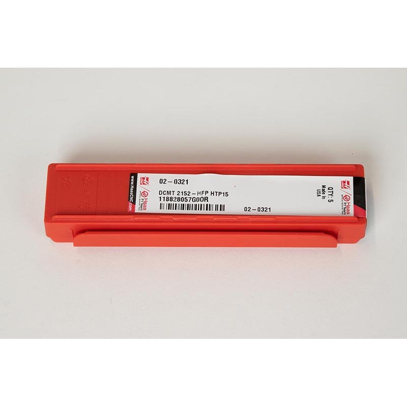 DCMT2152-HFP / DCMT070208-HFP, Carbide Turning Insert, 55° Rhombic, Grade HTP15 - Pack of 5