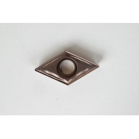 DCMT3251-HFP / DCMT11T304-HFP, Твердосплавна токарна пластина, ромбічна 55°, сплав HTP15 - упаковка з 5 штук