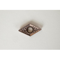 DCMT2151-HMP / DCMT070204-HMP, Твердосплавна токарна пластина, ромбічна 55°, сплав HTP15 - упаковка з 5 штук