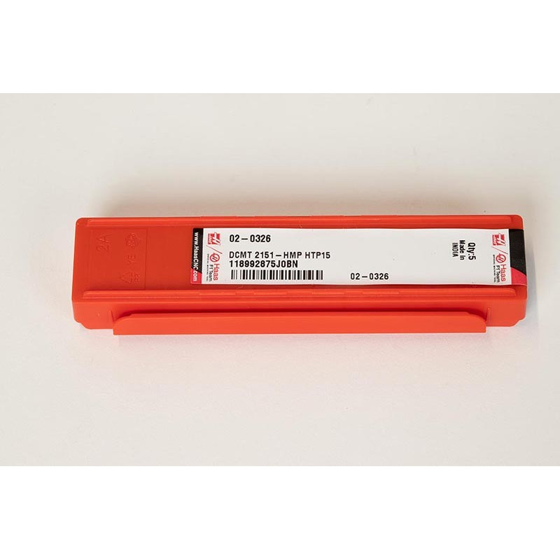 DCMT2151-HMP / DCMT070204-HMP, Carbide Turning Insert, 55° Rhombic, Grade HTP15 - Pack of 5