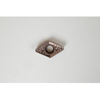 DCMT2152-HMP / DCMT070208-HMP, Твердосплавна токарна пластина, ромбічна 55°, сплав HTP15 - упаковка з 5 штук